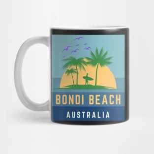 Surf Bondi Beach Australia Mug